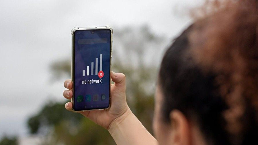 No mobile network signal